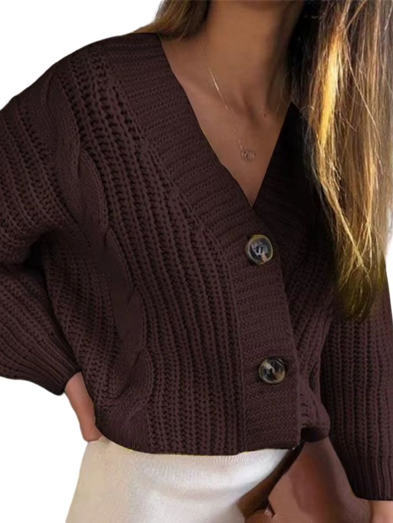 IRMA – Der grobstrick-cardigan mit charakter und komfort