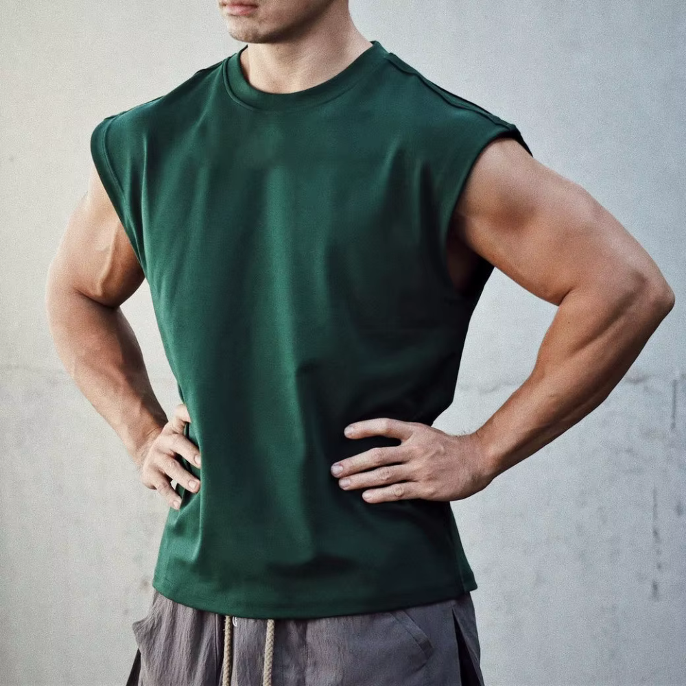 RYKER – Der lockere trainings-tanktop mit breiten schultern