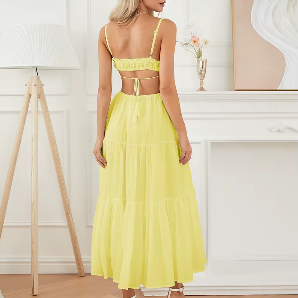 Träumt vom Sommer mit dem verspielten Kleid mit Boho-Charme -Anaiel