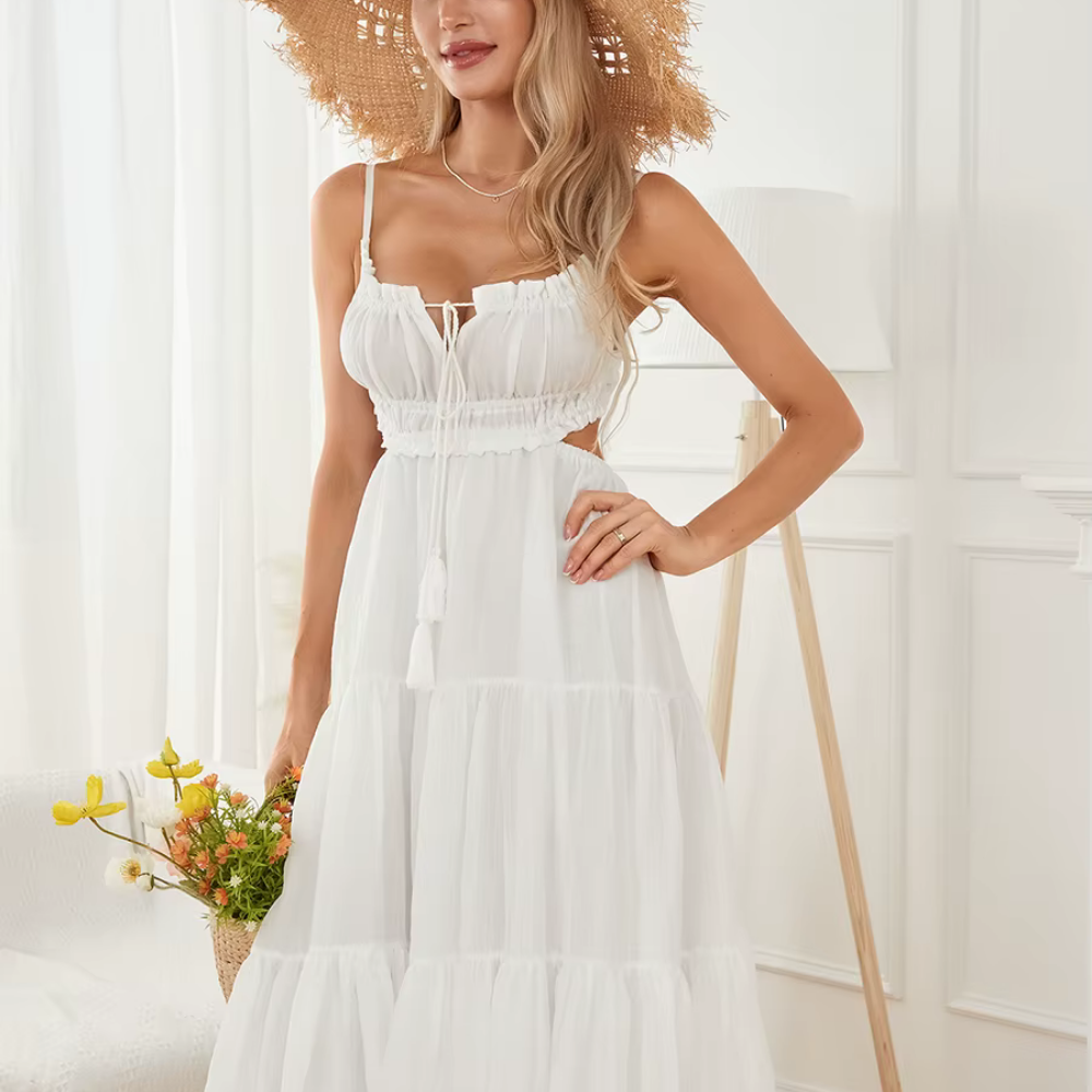 Träumt vom Sommer mit dem verspielten Kleid mit Boho-Charme -Anaiel