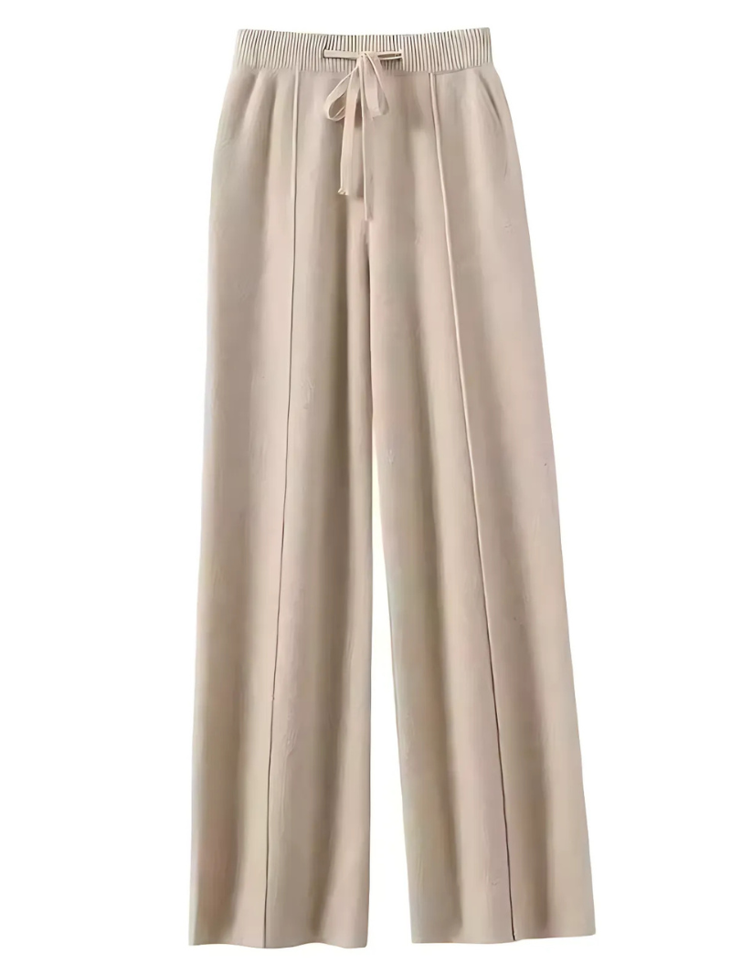 LUNAYA – Die Strickhose mit weitem Bein für sanften Komfort