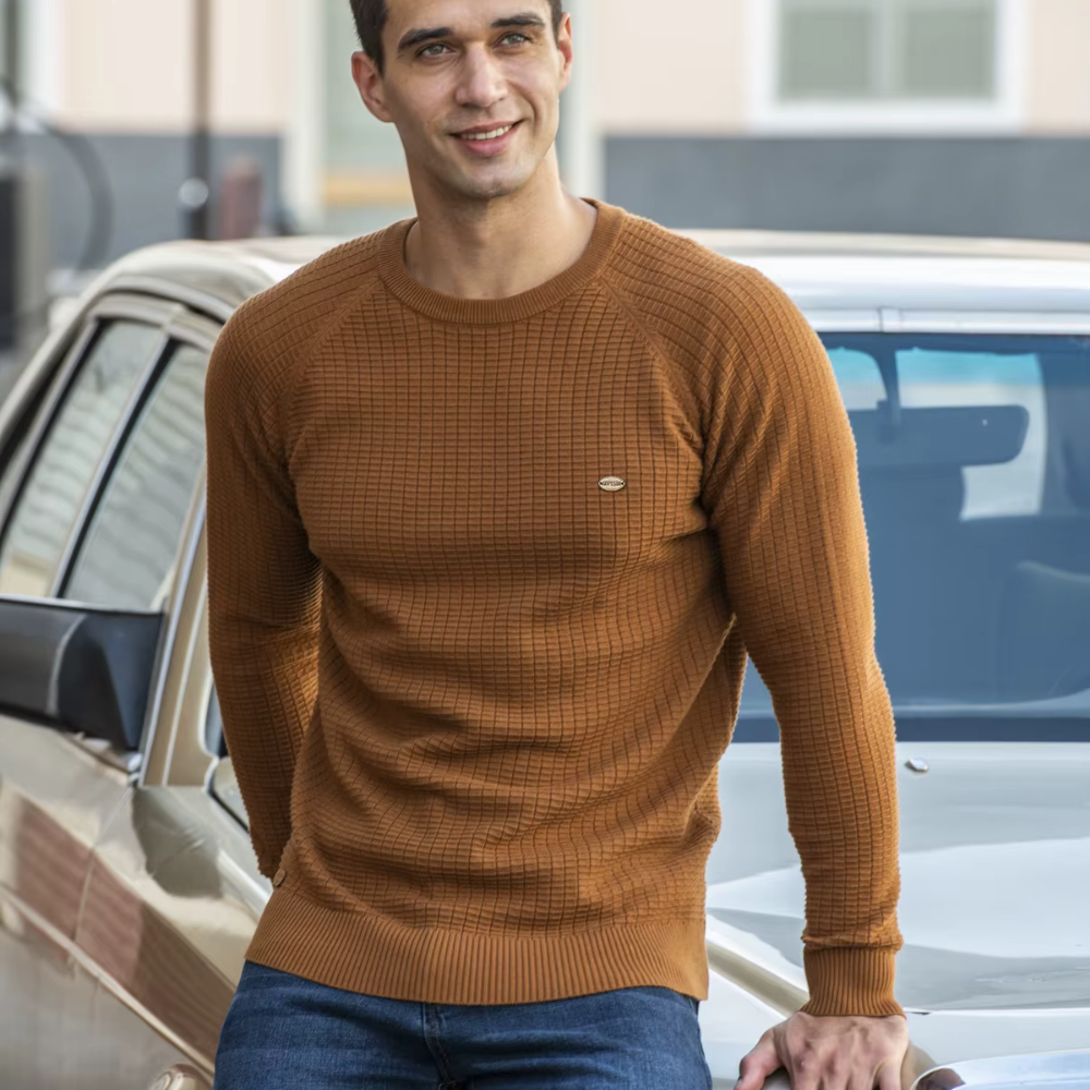 Sebastien – Bequemer und stilvoller Pullover für Männer.