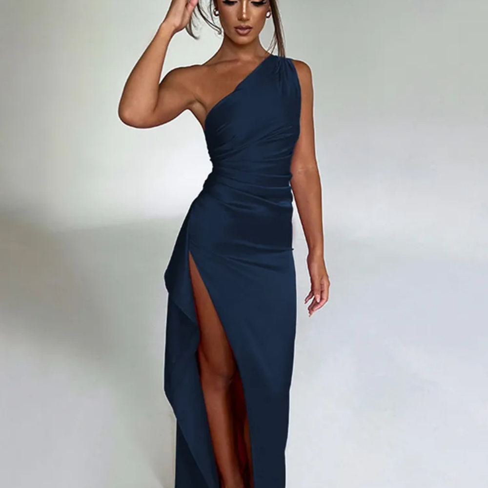 Imra - elegantes Abendkleid mit Schlitz