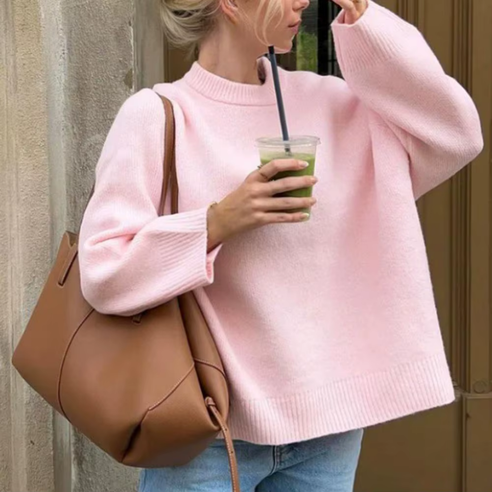 Merlara - Weich & zeitlos Oversize Pullover für Damen