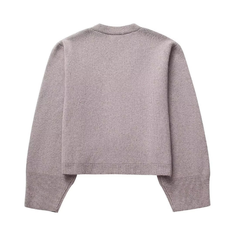Ecaeris - Klassisch & bequemStrickjacke für Damen mit Knöpfen