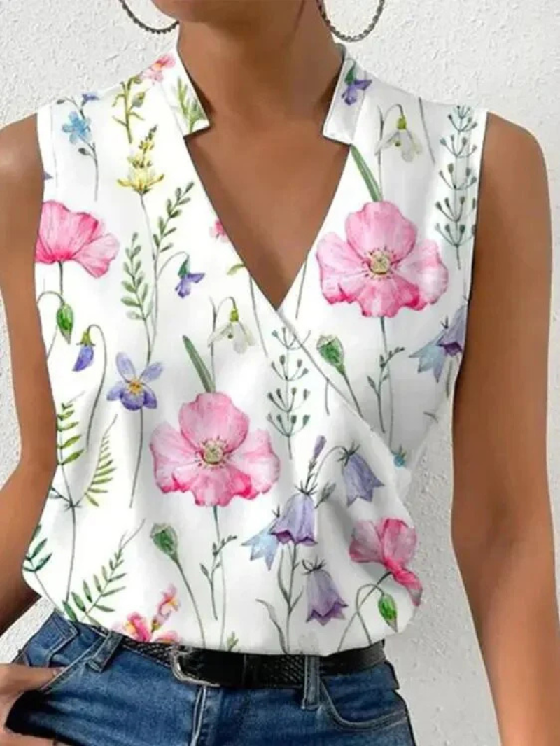 LYSSA – Das ärmellose top für frauen, die schlichtheit mit stil tragen