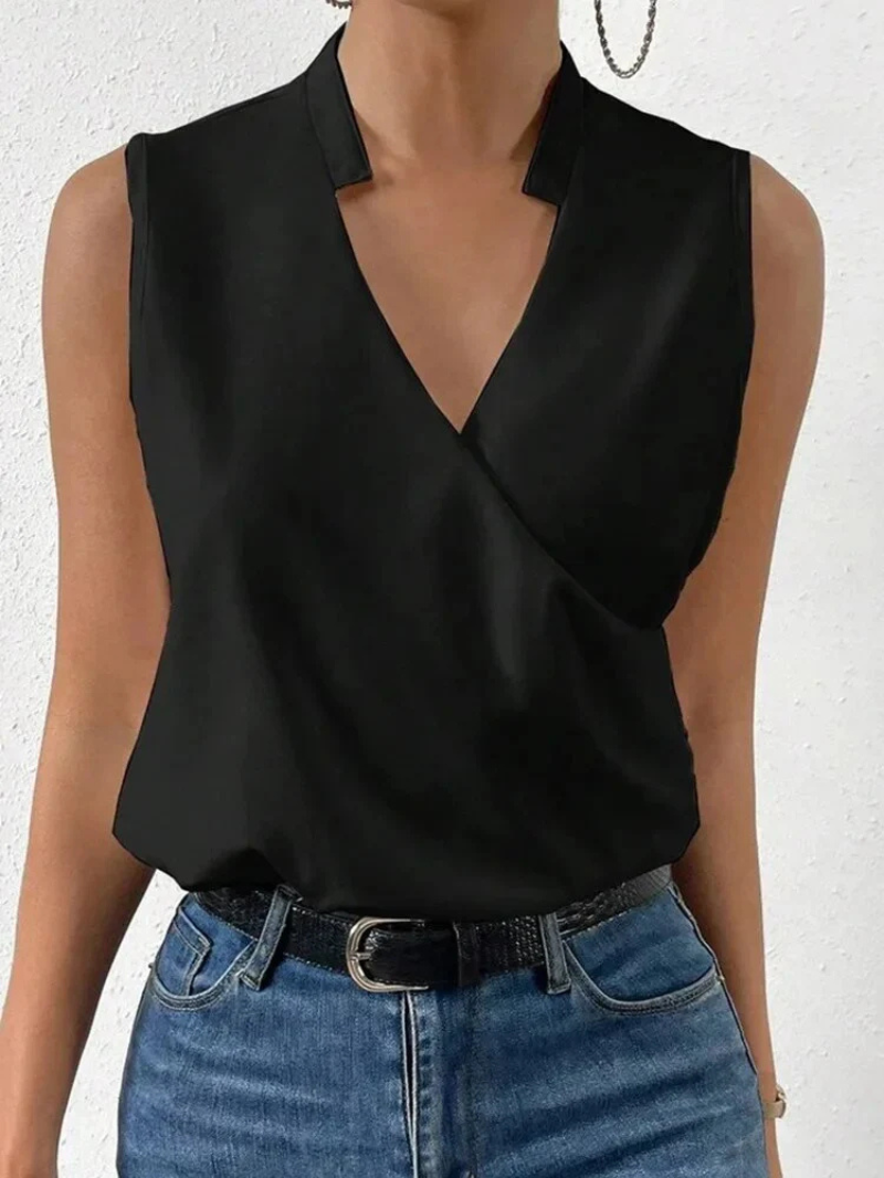 LYSSA – Das ärmellose top für frauen, die schlichtheit mit stil tragen