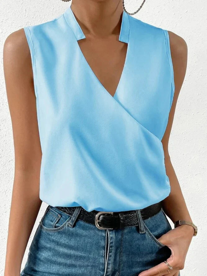 LYSSA – Das ärmellose top für frauen, die schlichtheit mit stil tragen