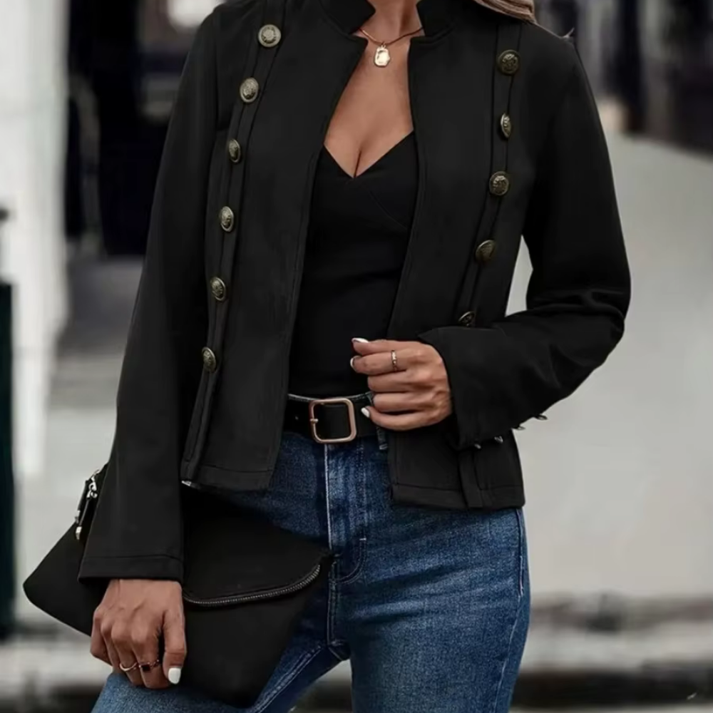 Karay - Elegante Jacke mit Knöpfen