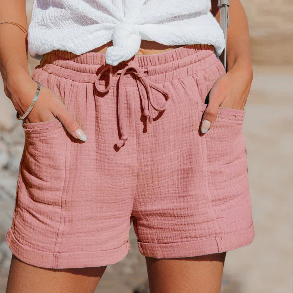 Cathy - Sommershorts aus Baumwollmischung
