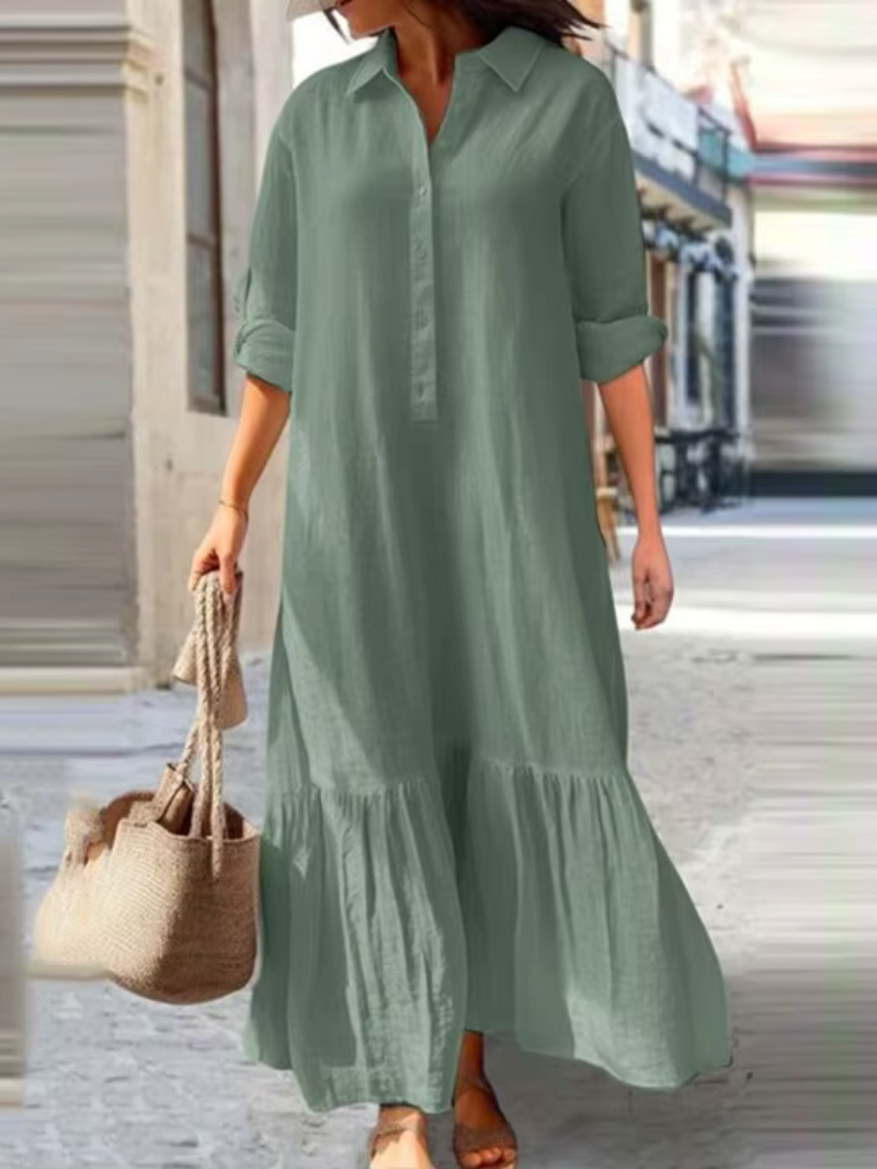 SOFENIA – Die hemdblusenkleid-ikone für elegante leichtigkeit 2025