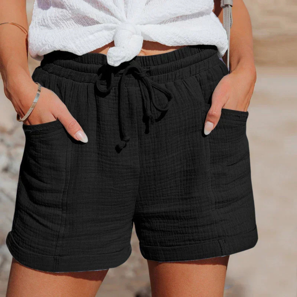 Cathy - Sommershorts aus Baumwollmischung