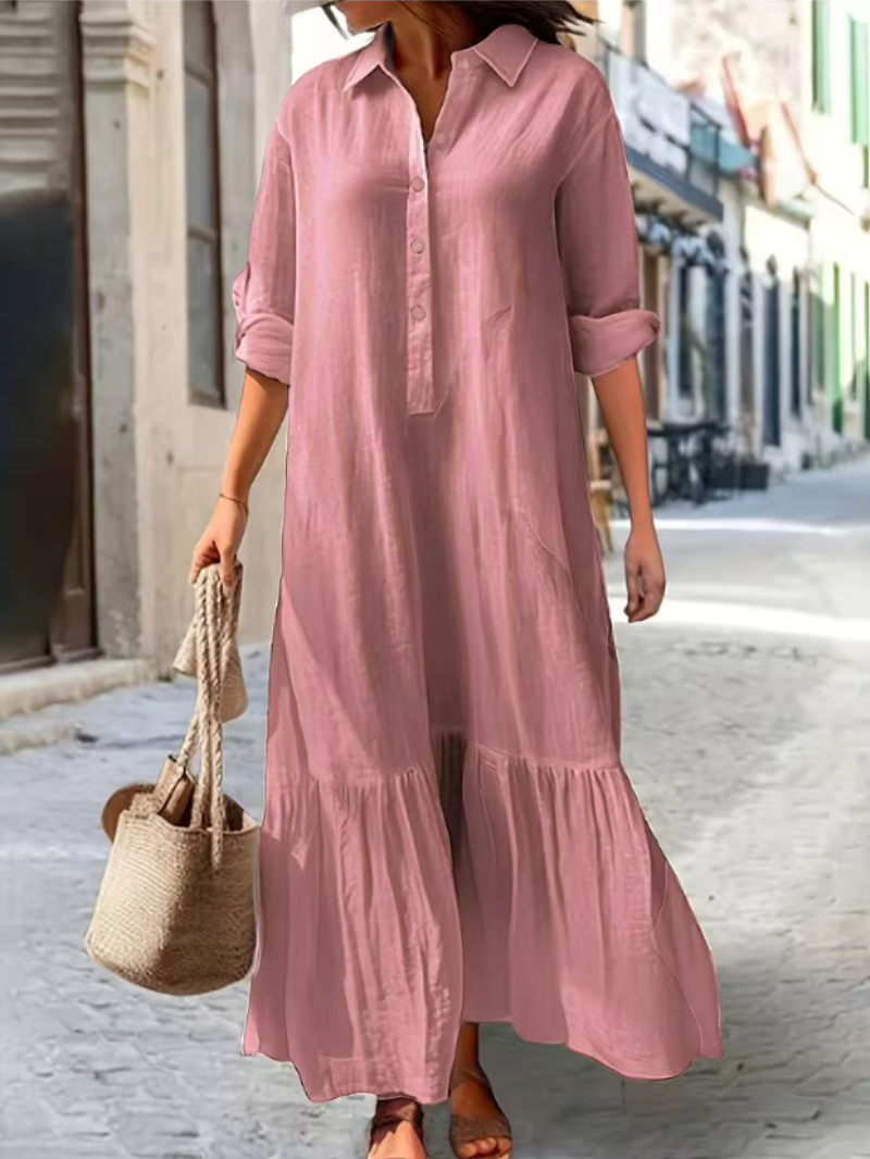 SOFENIA – Die hemdblusenkleid-ikone für elegante leichtigkeit 2025