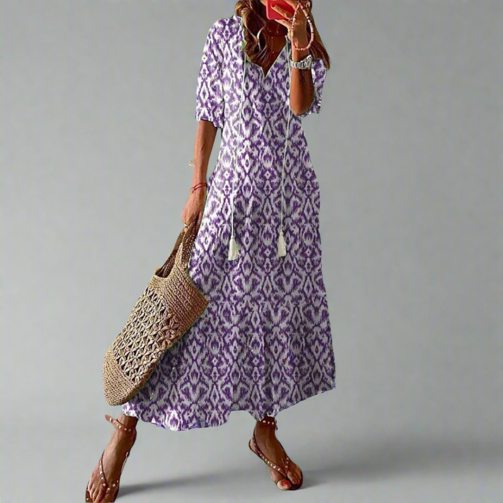 Variant image for Clara | Figurfreundliches Damenkleid aus Premiumstoff – Festliches Kleid für Hochzeitsgast und besondere Anlässe-13