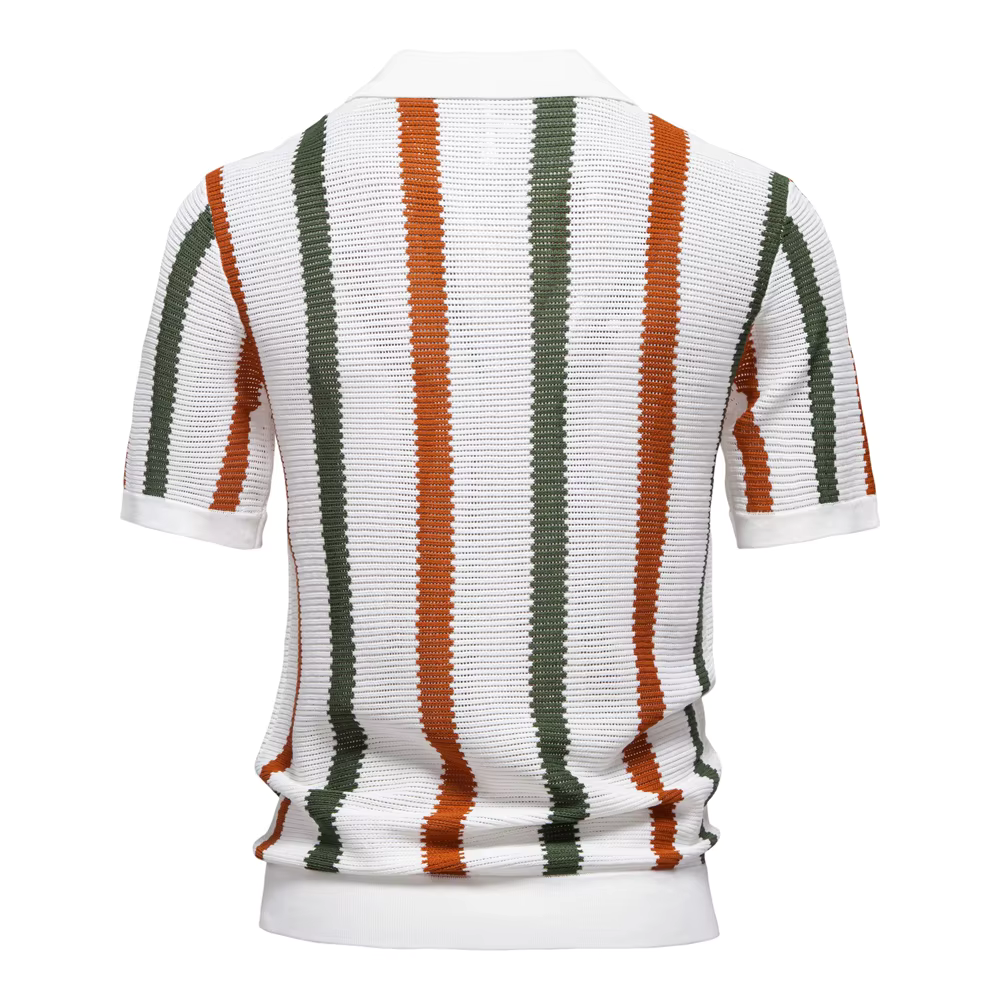 KENZO – Das gerippte premium-polo für stilvolle männer