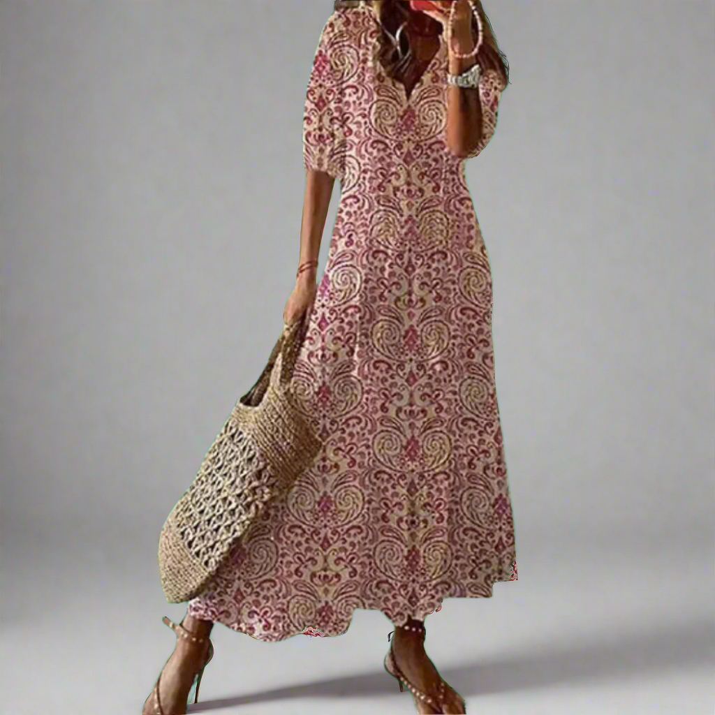 Variant image for Clara | Figurfreundliches Damenkleid aus Premiumstoff – Festliches Kleid für Hochzeitsgast und besondere Anlässe-19