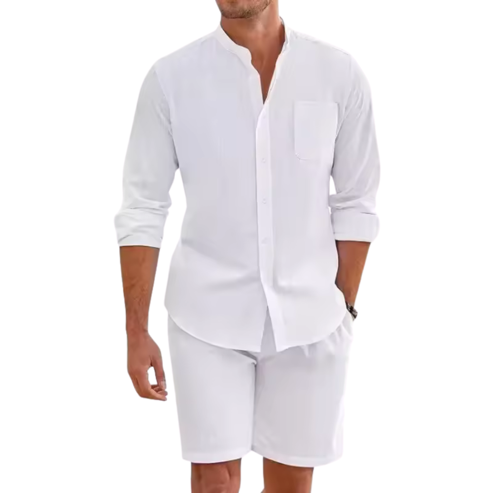BASTIANE – DAS ZWEITEILIGE BEACHWEAR-SET FÜR MÄNNER – SOMMER 2025