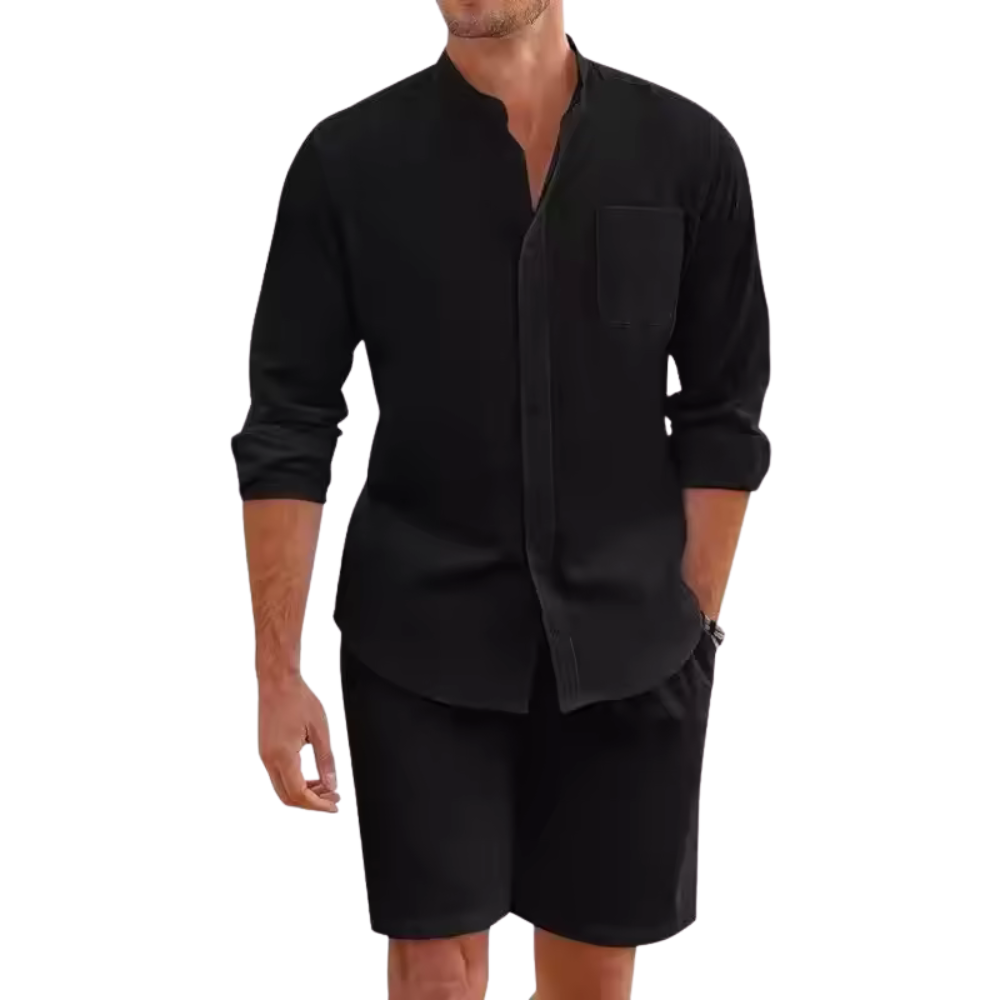 BASTIANE – DAS ZWEITEILIGE BEACHWEAR-SET FÜR MÄNNER – SOMMER 2025