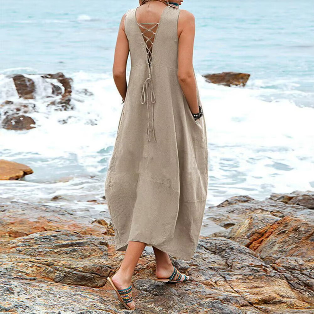CALISTA – Die luftige strandrobe mit boho-charme