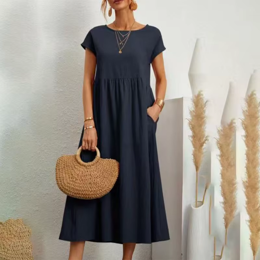 Munia - Minimalistisch, feminin und bequem - Lässiges Kleid