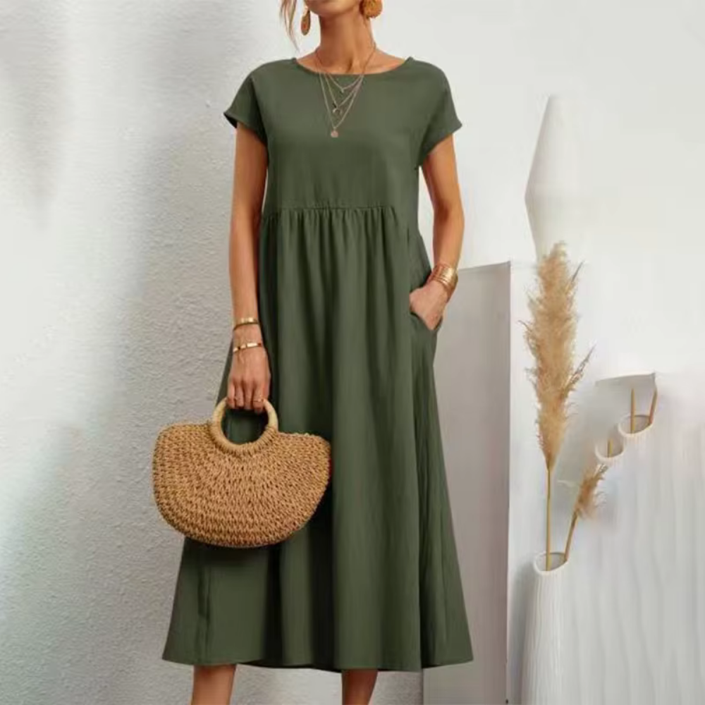 Munia - Minimalistisch, feminin und bequem - Lässiges Kleid