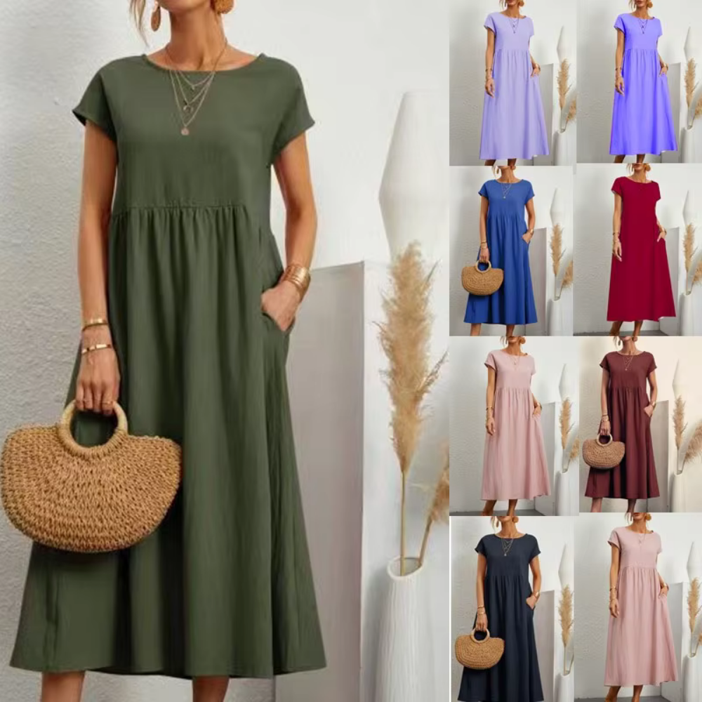 Munia - Minimalistisch, feminin und bequem - Lässiges Kleid