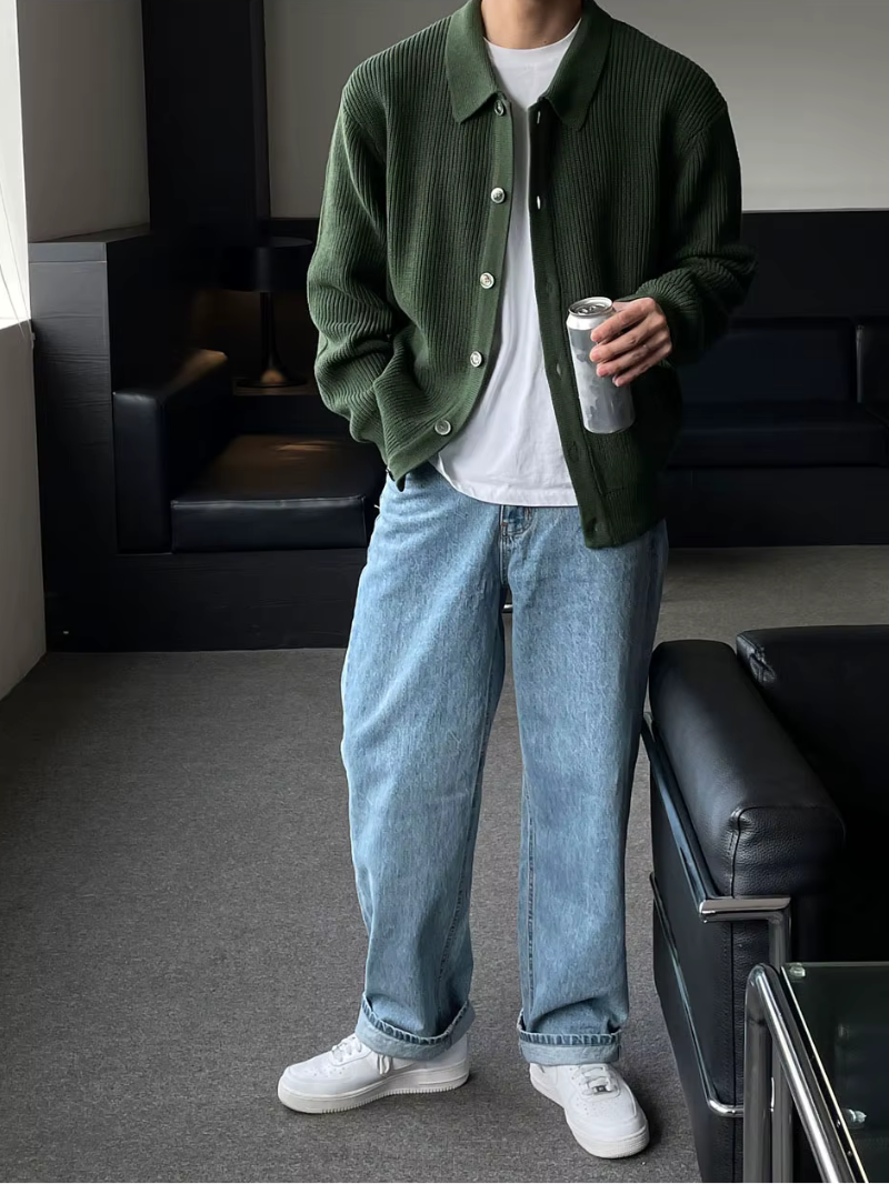 ZAYDEN – Der streetwear-cardigan mit moderner passform