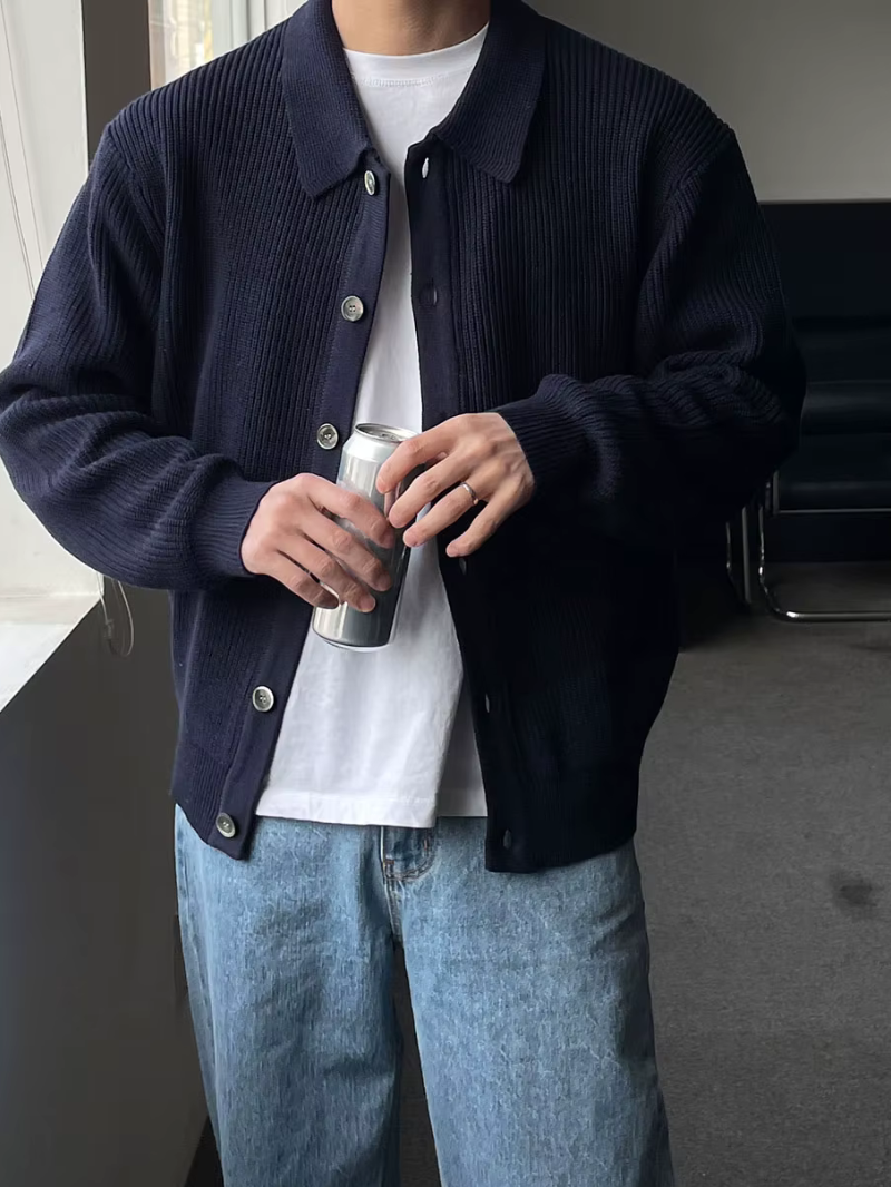 ZAYDEN – Der streetwear-cardigan mit moderner passform