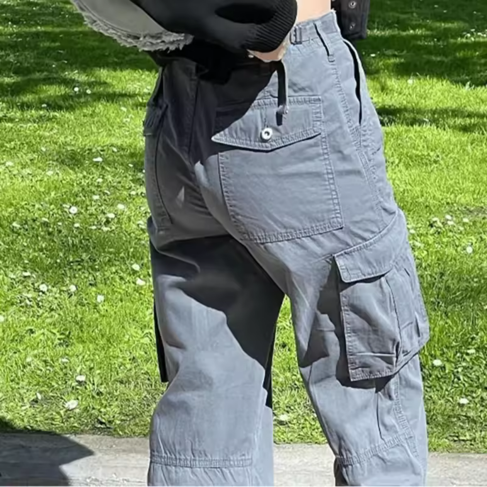 Malie - Weite Cargohose für Damen im Streetstyle-Look