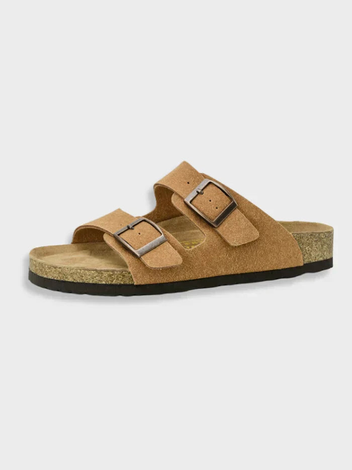 Anna's Bequeme Zwei-Riemen-Ledersandalen Damen – Stilvolle Sommerschuhe für Jeden Anlass-5