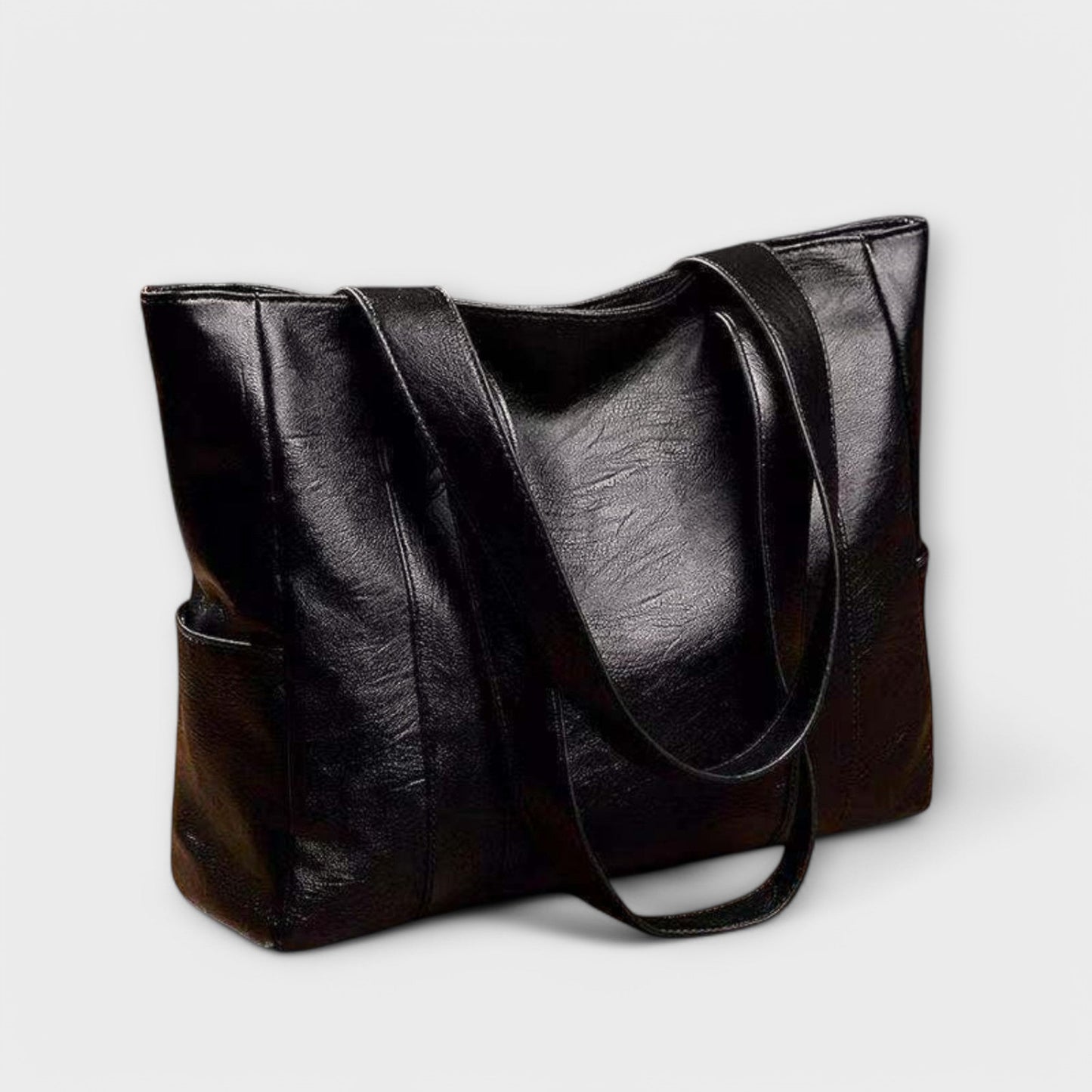 Léora - Vintage Ledertasche Damen aus Hochwertigem Leder – Klassischer Stil für Alltag und Besondere Anlässe-3