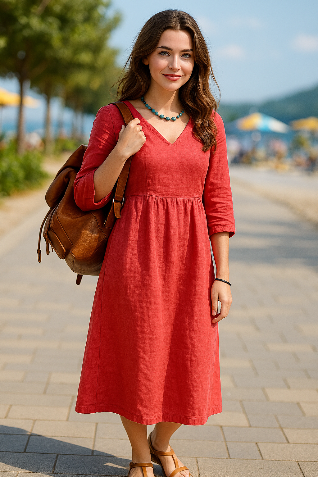 YMA - Super stylisches Kleid für den Frühling