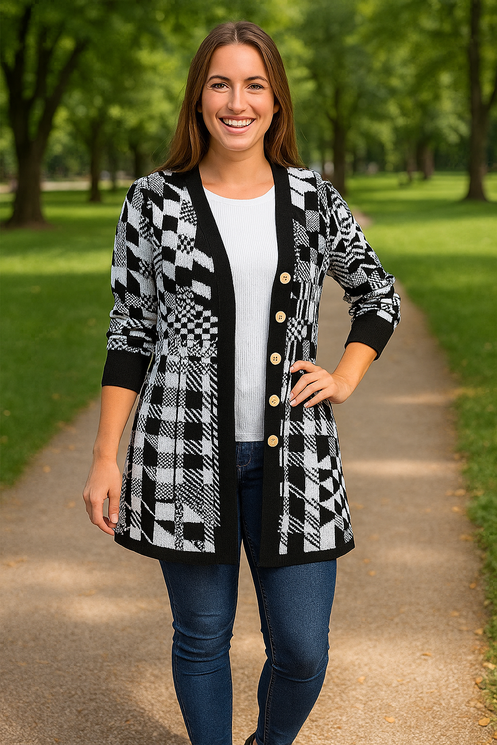 SONIA – Elegante Strickjacke für Damen