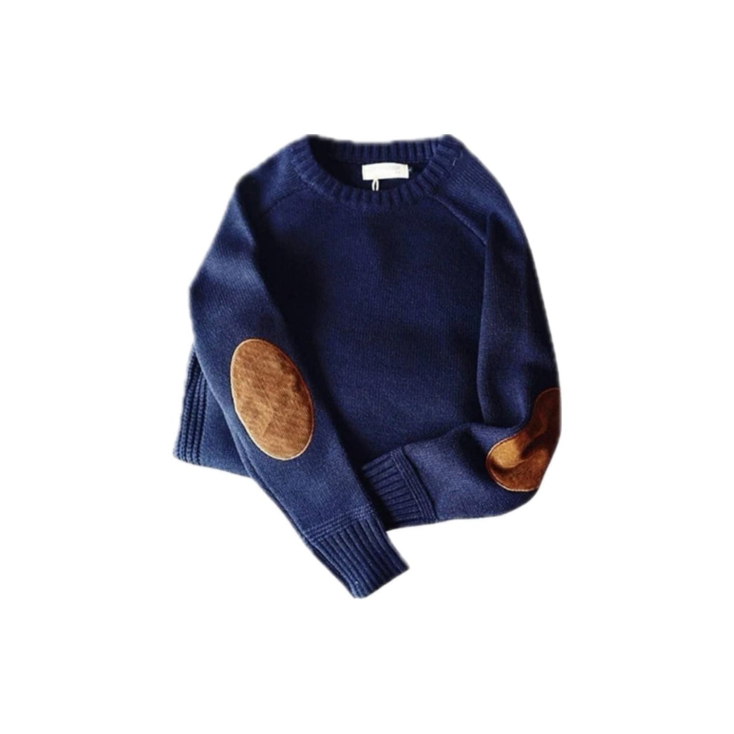 Männer Pullover Marineblau Größe M Polyester-5