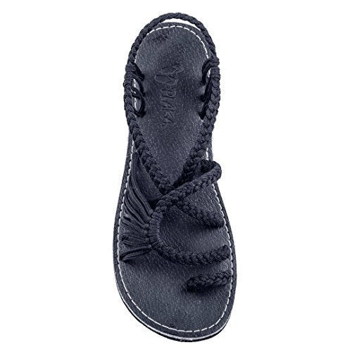 Lena Damen Sandalen – Bequeme Riemchenstrandsandalen für Sommer, Elegantes Design und Niedrige Absatzhöhe-1