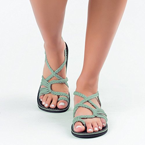Variant image for Lena Damen Sandalen – Bequeme Riemchenstrandsandalen für Sommer, Elegantes Design und Niedrige Absatzhöhe-10
