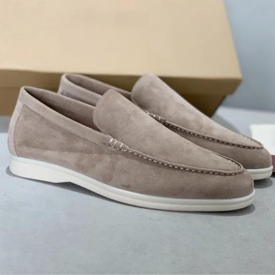 Max | Herren Wildleder Loafer Braun für Lässige Eleganz und Stil-1