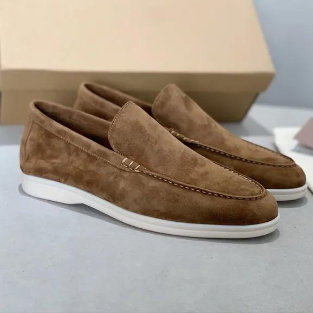 Max | Herren Wildleder Loafer Braun für Lässige Eleganz und Stil-4