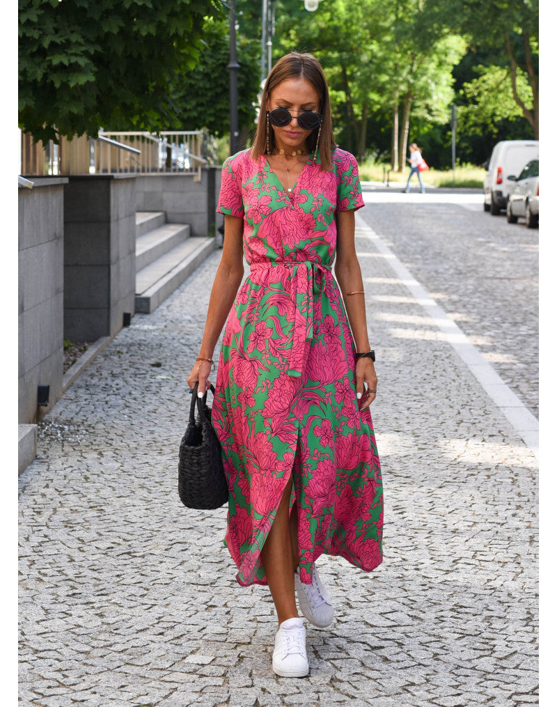 Anna's Elegantes Damenkleid – Atmungsaktives Sommerkleid für Damen, Bequem und Stilvoll für Jeden Anlass-1