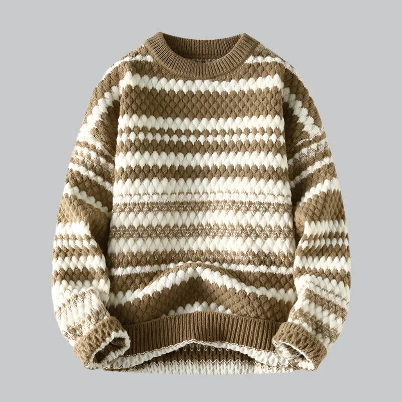Variant image for Männer Pullover Gestreift Größe M Baumwolle-Polyester-Mischung-19