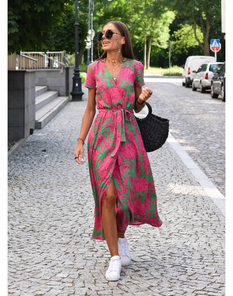 Anna's Elegantes Damenkleid – Atmungsaktives Sommerkleid für Damen, Bequem und Stilvoll für Jeden Anlass-4