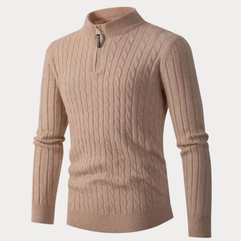 Variant image for Herrenpullover Halbzip Schwarz Größe M Polyester-11