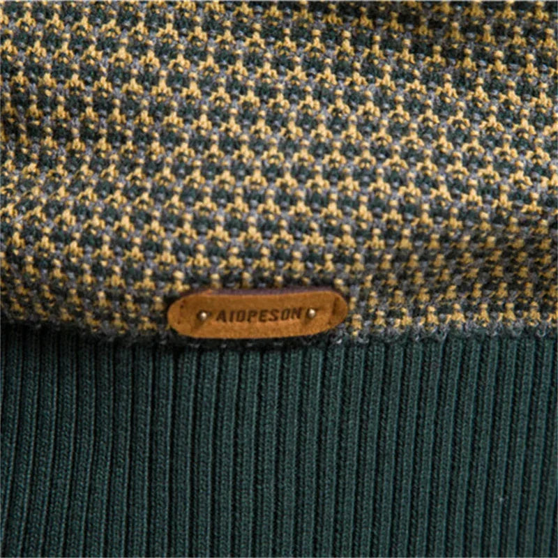 Herren Pullover Schwarz Größe M Baumwolle Atmungsaktiv Warm Herbst Winter-6