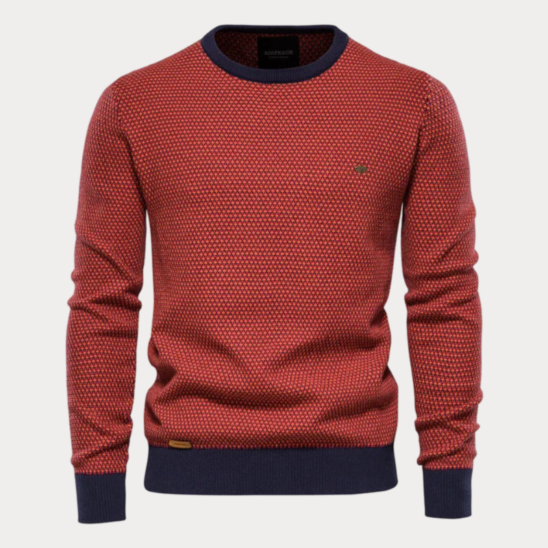 Variant image for Herren Pullover Schwarz Größe M Baumwolle Atmungsaktiv Warm Herbst Winter-16