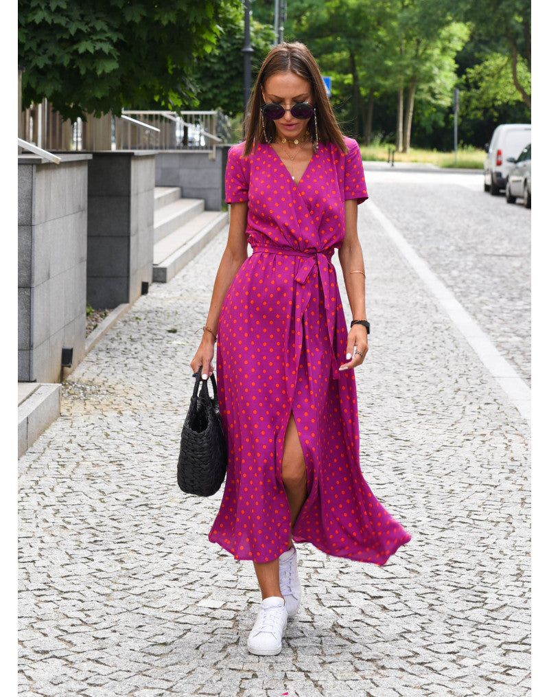 Anna's Elegantes Damenkleid – Atmungsaktives Sommerkleid für Damen, Bequem und Stilvoll für Jeden Anlass-3