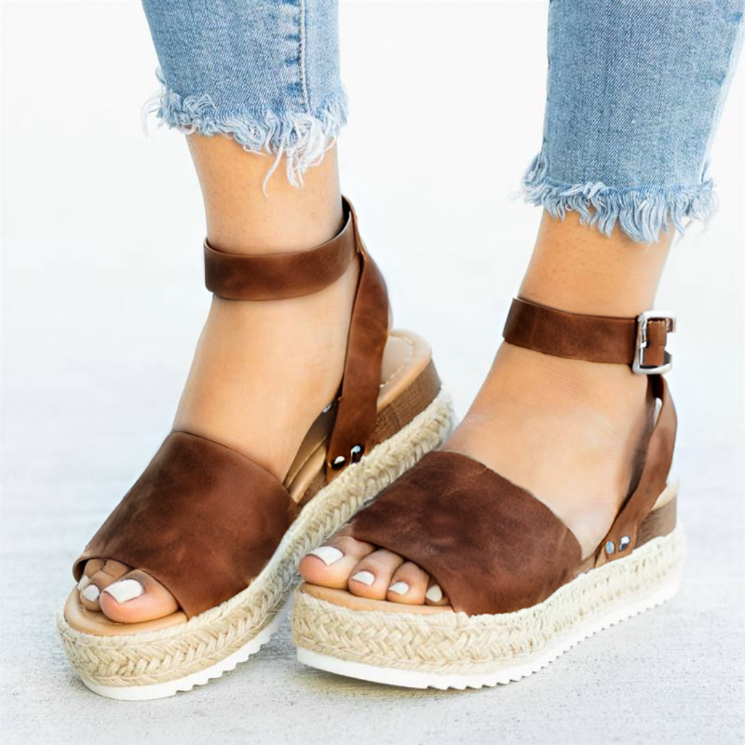 Variant image for Milano Plattform Sandalen Für Frauen – Trendiges All-Saison-Design Aus Kunstleder-1