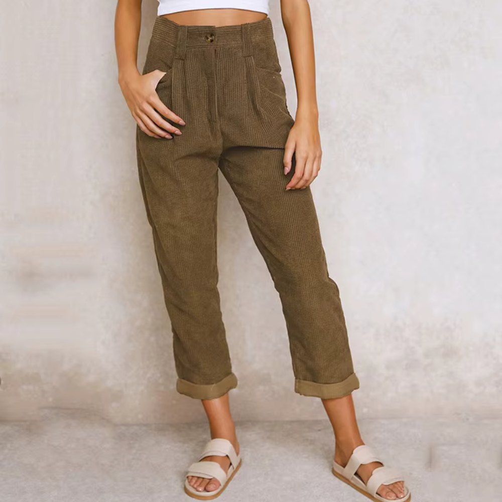 VELINA – Der cordhose-klassiker im modernen retro-feeling