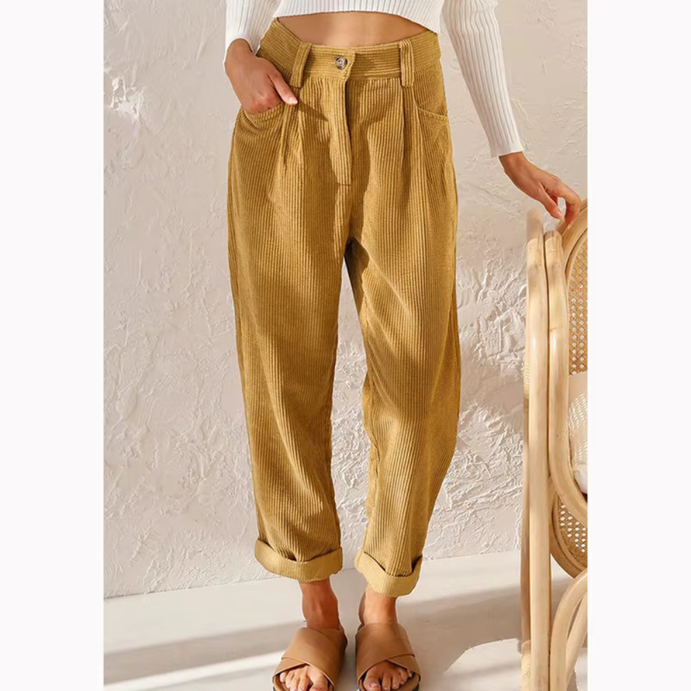 VELINA – Der cordhose-klassiker im modernen retro-feeling