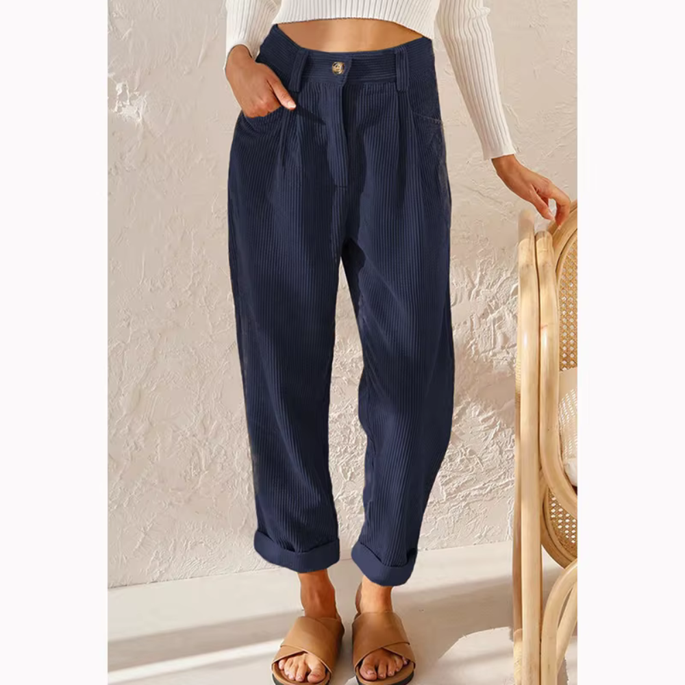 VELINA – Der cordhose-klassiker im modernen retro-feeling