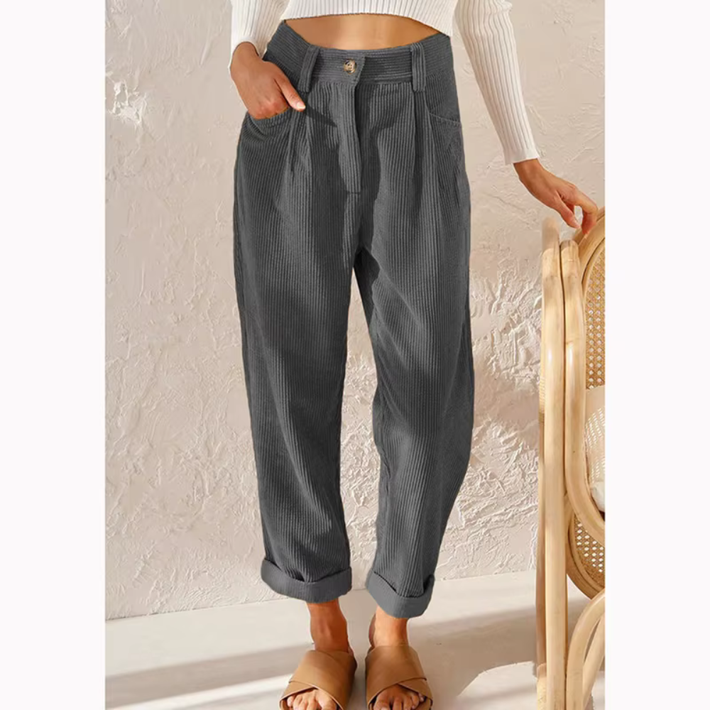 VELINA – Der cordhose-klassiker im modernen retro-feeling